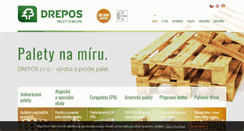 Desktop Screenshot of drepos.cz