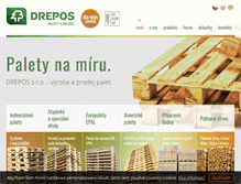 Tablet Screenshot of drepos.cz